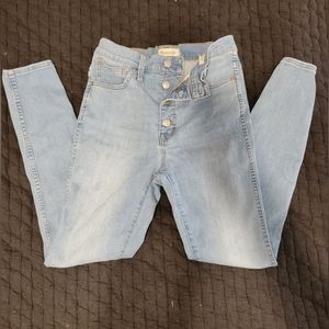 Madewell 10" Skinny High Rise — tailored! to be size 26 1/2 from 27